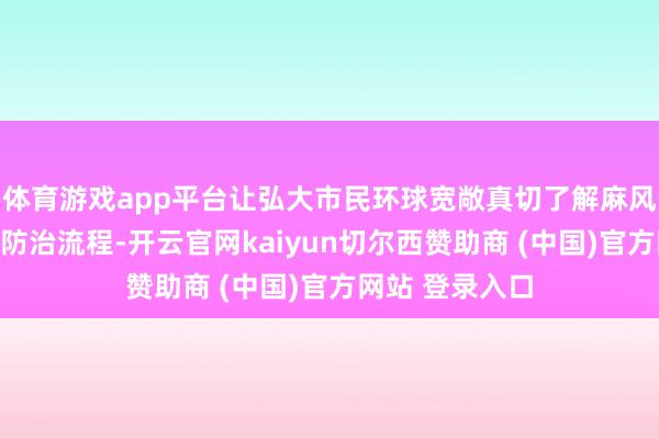 体育游戏app平台让弘大市民环球宽敞真切了解麻风病的变成以及防治流程-开云官网kaiyun切尔西赞助商 (中国)官方网站 登录入口