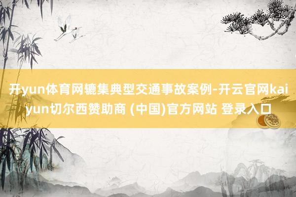 开yun体育网辘集典型交通事故案例-开云官网kaiyun切尔西赞助商 (中国)官方网站 登录入口