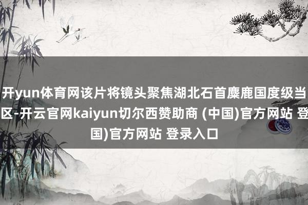 开yun体育网该片将镜头聚焦湖北石首麋鹿国度级当然保护区-开云官网kaiyun切尔西赞助商 (中国)官方网站 登录入口