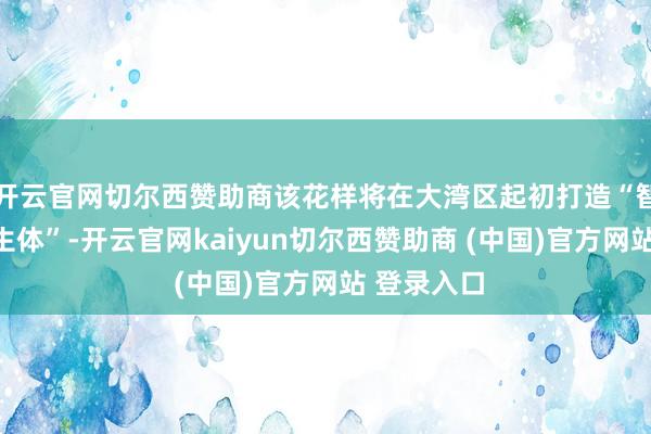 开云官网切尔西赞助商该花样将在大湾区起初打造“智造疗愈共生体”-开云官网kaiyun切尔西赞助商 (中国)官方网站 登录入口