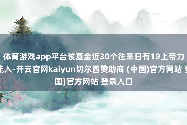 体育游戏app平台该基金近30个往来日有19上帝力资金净流入-开云官网kaiyun切尔西赞助商 (中国)官方网站 登录入口